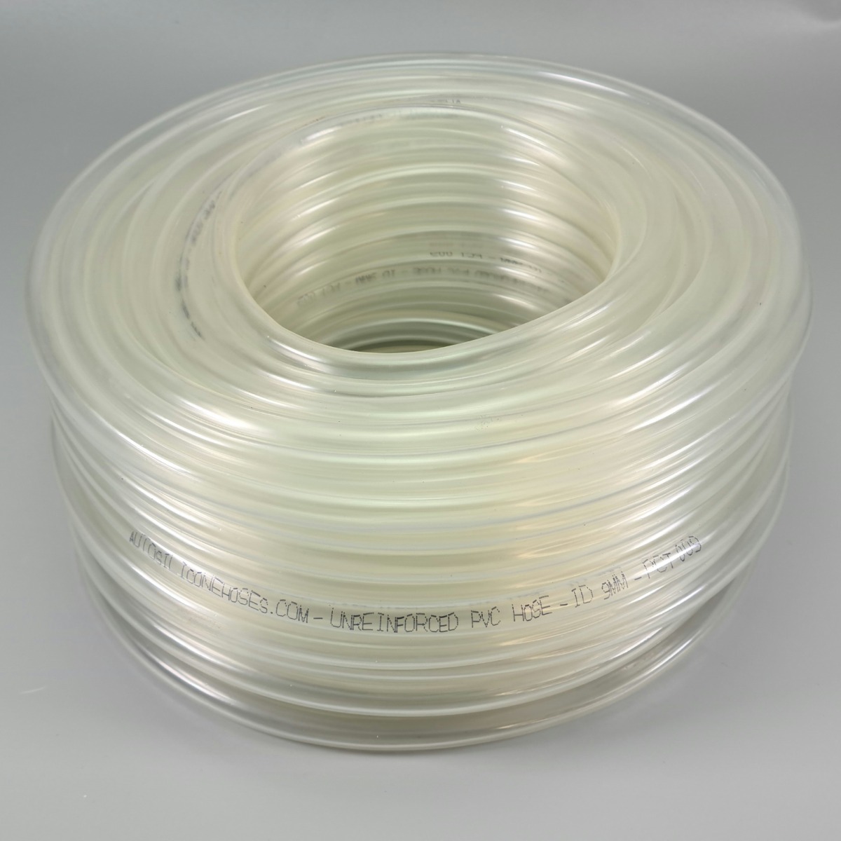 Soft Clear Non-Absorbing PVC Tubing for Air and Water Outer Diameter 11/16-10 ft Inner Diameter 1/2 