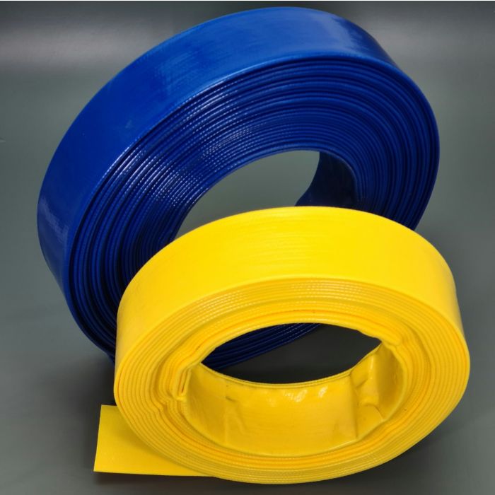 Medium Duty Yellow Lay Flat PVC Water Delivery Hose